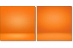 Empty Orange Studio Room Gradient Backgrounds Product Image 4