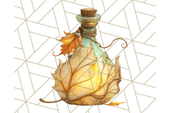 Woodland Potion Clipart Forest Apothecary Elements PNG Product Image 5