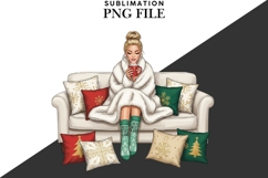 Christmas motivational women png design for T-shirts Product Image 2