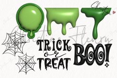 3D Inflated Halloween Clipart Product Image 5