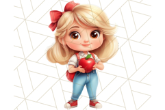 Teacher at Work Clipart, Teaching PNG, School Graphics Product Image 5