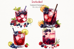 Awesome Cocktail 16 Cliparts Collection Product Image 5
