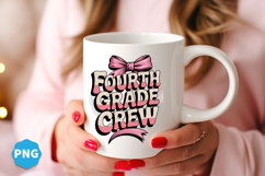 Fourth grade crew Back to School Png design, Back to school Product Image 4