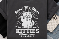 Show Me Your Kitties Svg, Cat Lovers Svg, Cat Lady Svg. Product Image 6