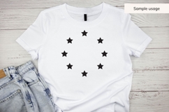 Star Circle Frame SVG Product Image 5