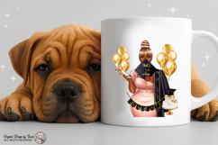 Black Girl Graduation PNG That’s a Wrap Blonde Bun Design Product Image 2