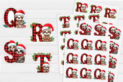 Christmas Letter Sticker Bundle. Christmas Sticker Printable Product Image 6