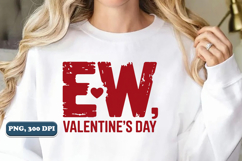 Anti Valentine PNG, Funny Valentine PNG, Sublimation design Product Image 5
