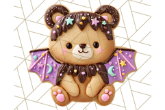 Halloween Animal Cookie Clipart, Frosted Sugar Cookies Png Product Image 5