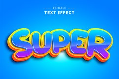 Editable Text Effect for Illustrator. Vector Graphic styles Product Image 1