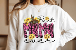 Best Mama ever PNG sublimation | Mother's Day PNG T-Shirt Product Image 8