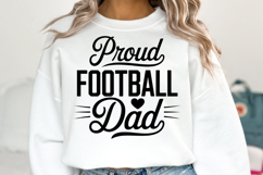 Proud Football Dad Svg | Game Day Svg | Shirt Svg Product Image 5
