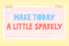 Playpaper! A Paper Cutout Font Product Image 5