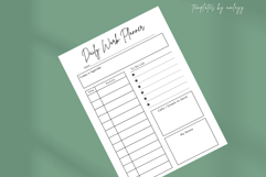 Daily Work Planner Template | Canva Editable Digital Planner Product Image 5