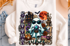 Spooky Vibes Fortune Teller T-shirt Png Product Image 1