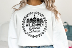 Willkommen in Unserem Zuhause Svg | Christmas | Shirt Svg Product Image 5