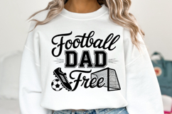 Football Dad Free Svg | Sport Svg | Shirt Svg Product Image 5