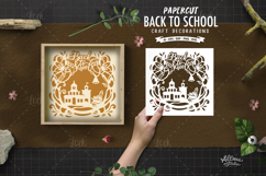 Back to School Paper Cut Design for Crafting Product Image 1