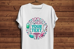 Personalized Nurse Sublimation Design Product Image 5