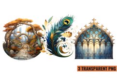 Steampunk Pink Style Sublimation Clipart Product Image 1