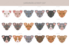 Ukrainian Levkoy cat clip art Product Image 5