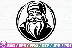 Santa Claus Face Silhouette x60 BUNDLE Product Image 4