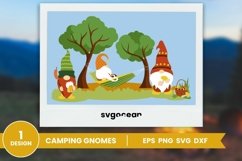Camping Gnomes SVG Bundle | Hiking | Fishing Product Image 17