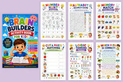 Brain Builders Activity Book for Kids Product Image 5
