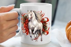 Christmas Horses Clipart, Christmas Horses Clipart Product Image 5