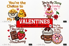 Funny Valentine PNG Faux Latch Hook Yarn - 4 Designs Product Image 1