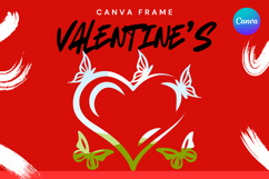 Heart Canva Frame Love Heart Valentine Shape Photo Frame_5 Product Image 1