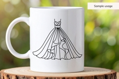 Wedding Dress SVG Product Image 5