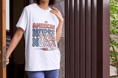 Stars, Stripes &amp; Scrubs Patriotic Nurse PNG Pack Product Image 5