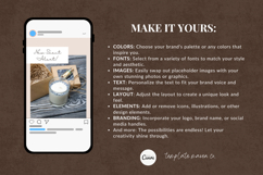 Scented Candles Instagram Post Templates Product Image 5