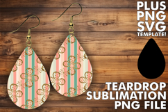 Chic Teardrop Earrings Designs, Gold Flower Product Image 1