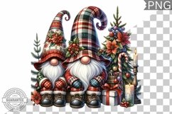 Christmas Gnome Sublimation - Clipart PNG Design Product Image 1