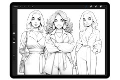 60 Procreate Edgy Style Stamp Brushes Product Image 2