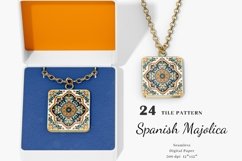 Spanish Tiles, Mediterranean Majolica, Digital Download Product Image 5