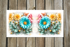 Spring 3D flowers | 4 Mug Sublimation designs PL Product Image 5