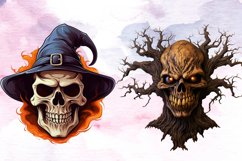 Halloween Clipart Sublimation Bundle Product Image 6