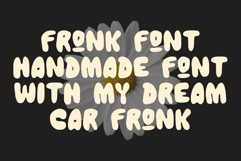 FRONK Unique Bold Bubble Font Product Image 5