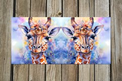 Giraffe | Modern watercolor Mug sublimation design bundle Product Image 5