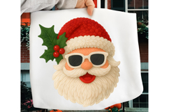 Yarn Santa Png Crochet Yarn Christmas, Santa Faux Yarn PNG Product Image 3