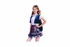 Back to school clipart, Black girl clipart, Teacher clipart Product Image 7