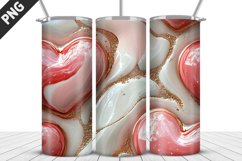 Valentines Love Skinny Tumbler PNG Wrap| Valentines Tumbler Product Image 2