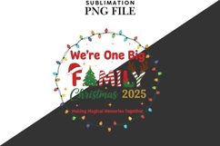 Family Christmas png design for T-shirts Product Image 2