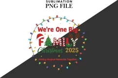Family Christmas png design for T-shirts Product Image 2