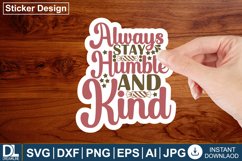 Motivational sticker design, Inspirational sticker design Product Image 1