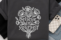 Believe In Yourself Svg, Mental Health Svg, Self Love Svg. Product Image 6