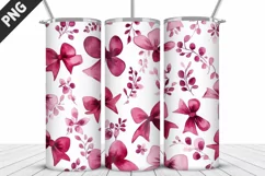 Lovely Hearts Tumbler Design | Valentine's Day Tumbler Wrap Product Image 2